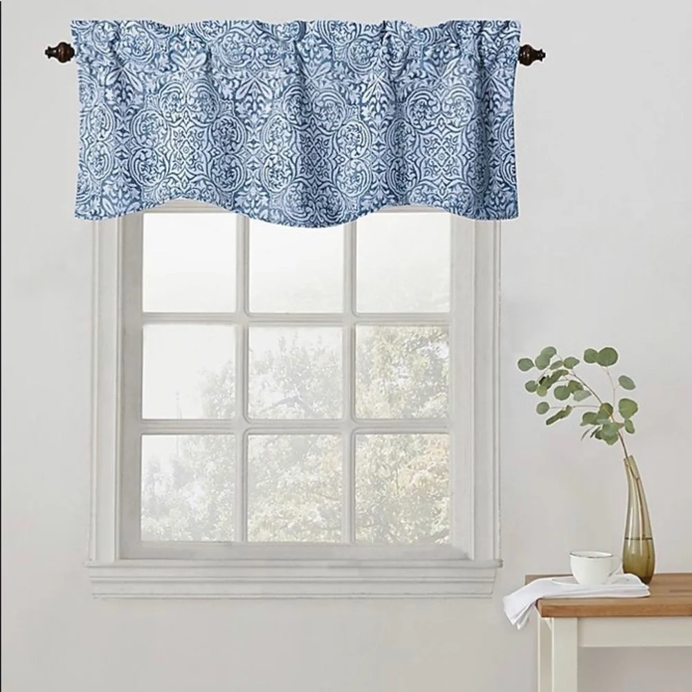 Prince of Persia M-Valance in Indigo 52x16”long